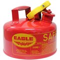 The Brush Man 1-Gallon Red Eagle Gasoline Container W/Funnel GAS-1 GAL